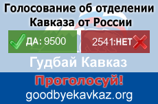 Голосование об отделении Кавказа от России - Гудбай Кавказ